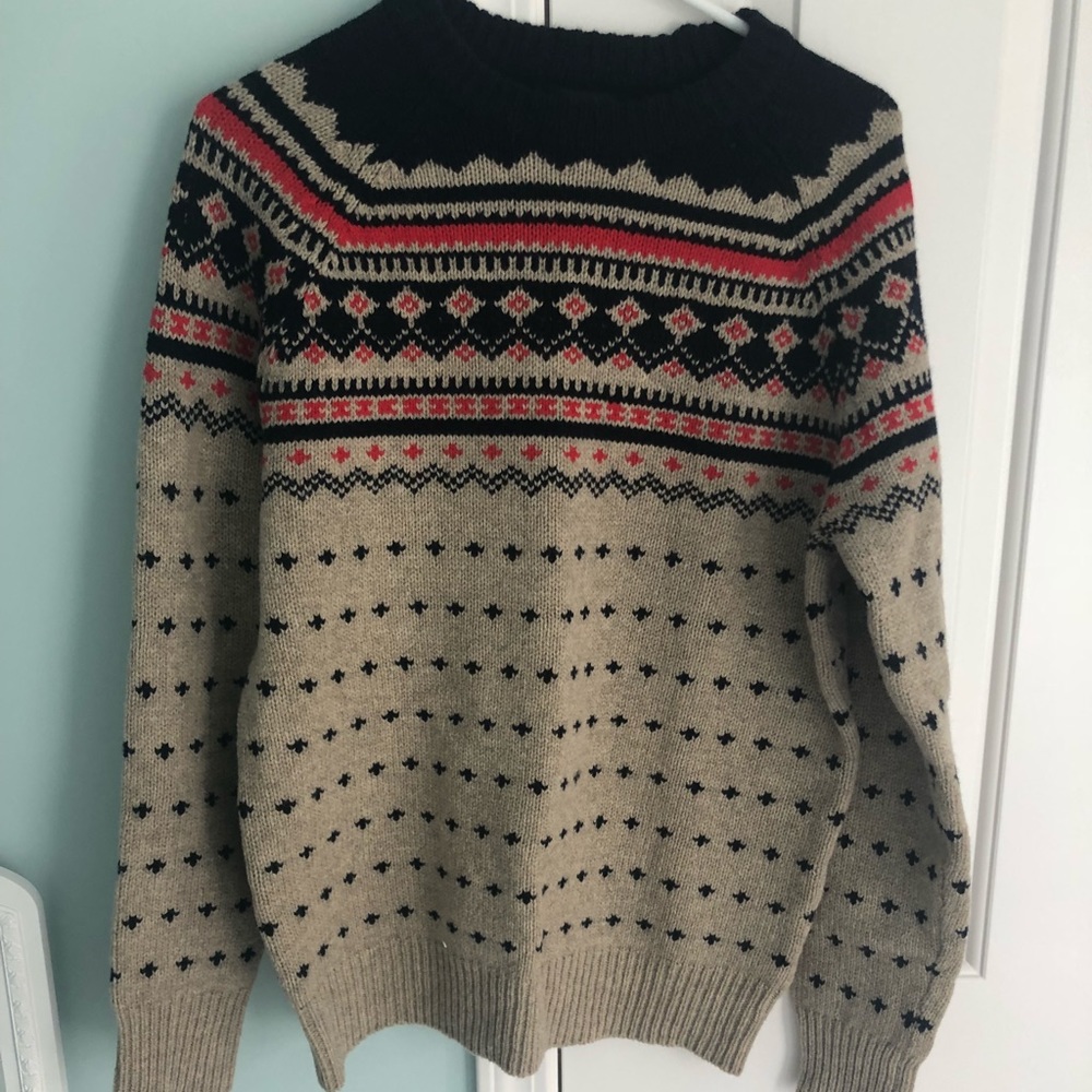 J crew festive Sweater